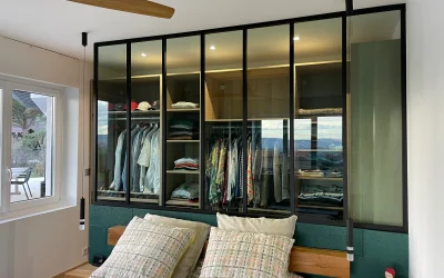Verrière en Aluminium de chambre